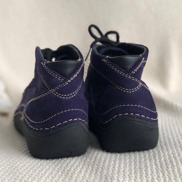 Purple Wolky Moccasin Style Suede Shoe EU size 39 - Picture 4 of 9